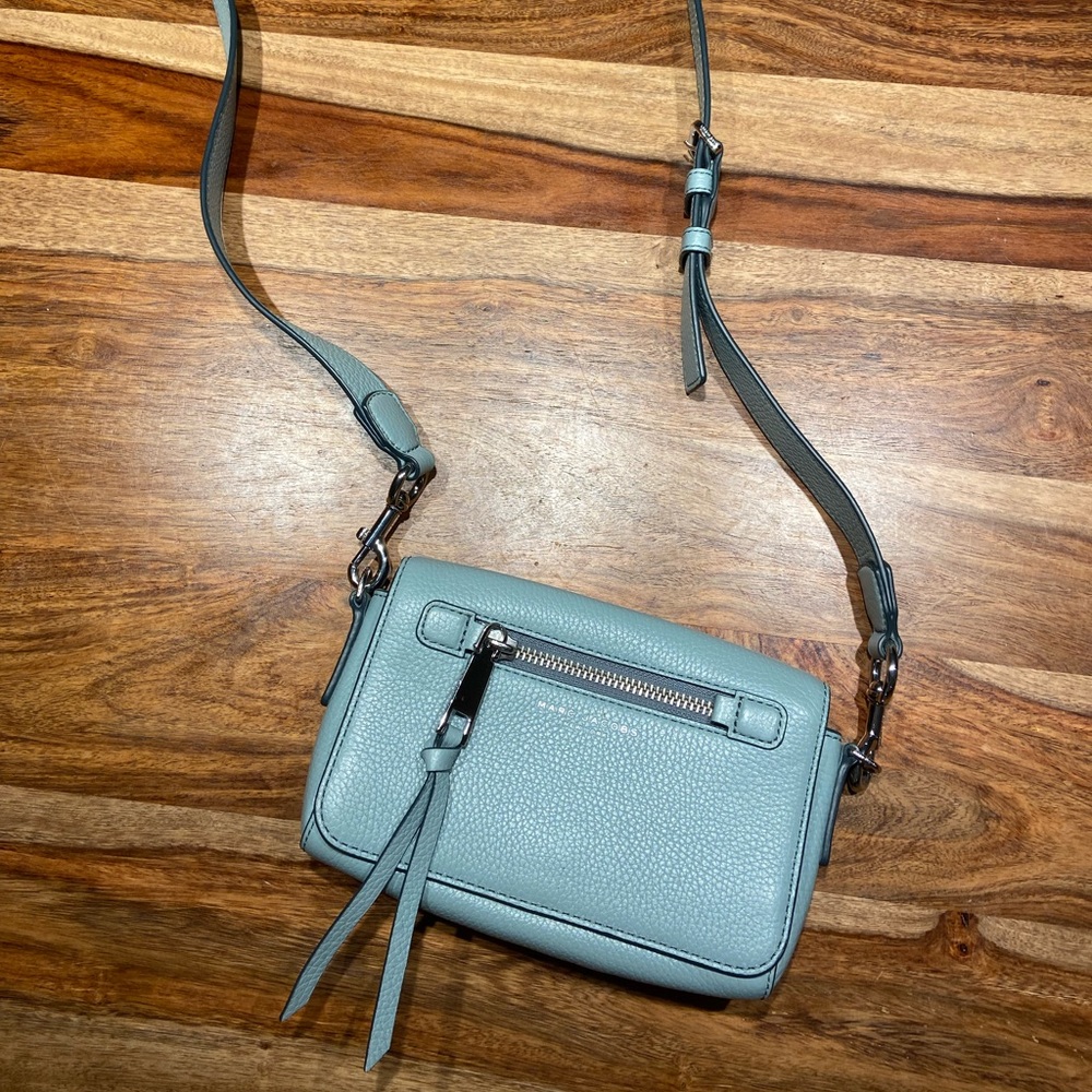 Marc Jacobs blue leather bag